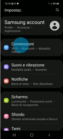 Configurazione APN TIM su ZTE Axon 30S