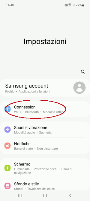 Configurazione APN TIM su Meizu 16s Pro